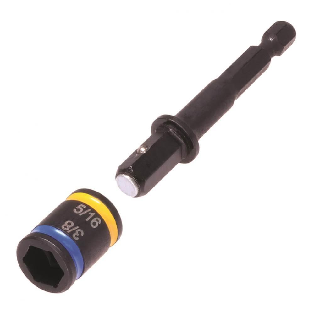 5/16'' and 3/8'' C-RHEX Cleanable Reversible Magnetic Hex Driver (2-5/8'&