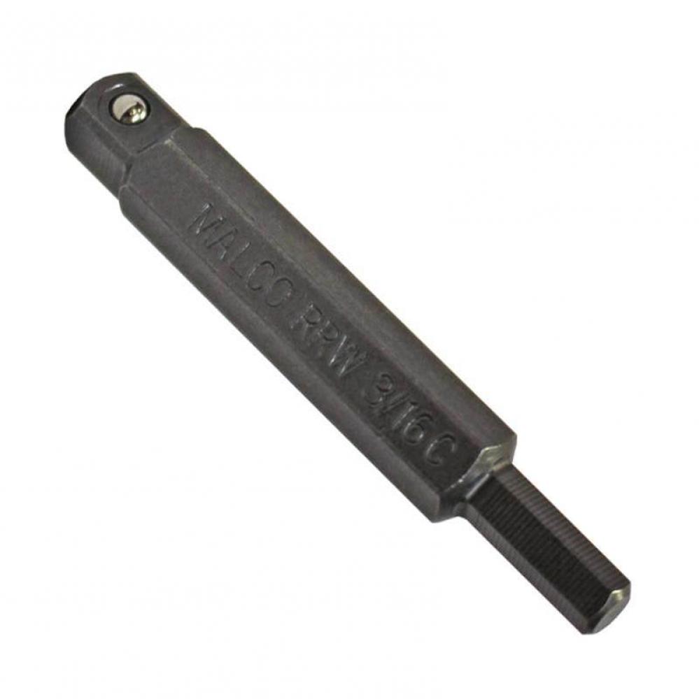 3/16'' Ratchet Wrench Insert, 3/4'' Tip Length