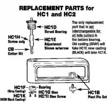 Malco HC1G - Hc1G Replacement Shoe