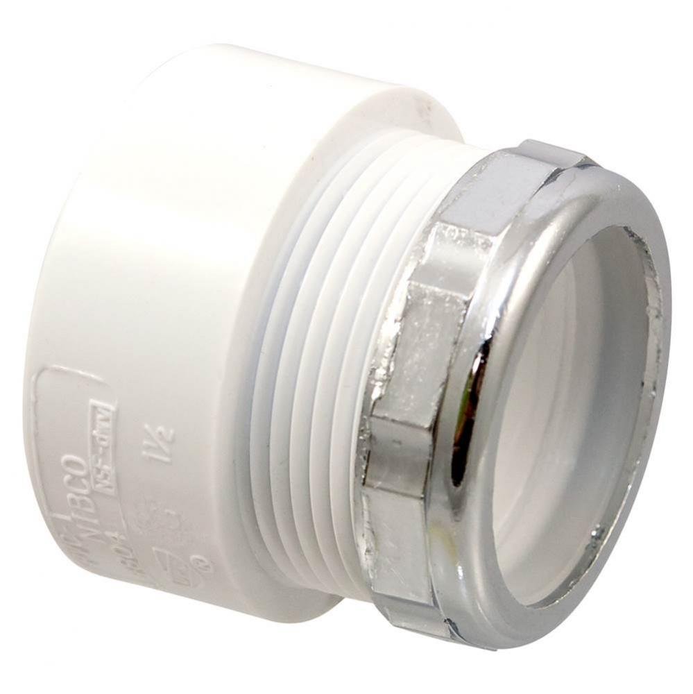 48017C 11/2X11/4 HXSJ TRAP ADAPTER PVC