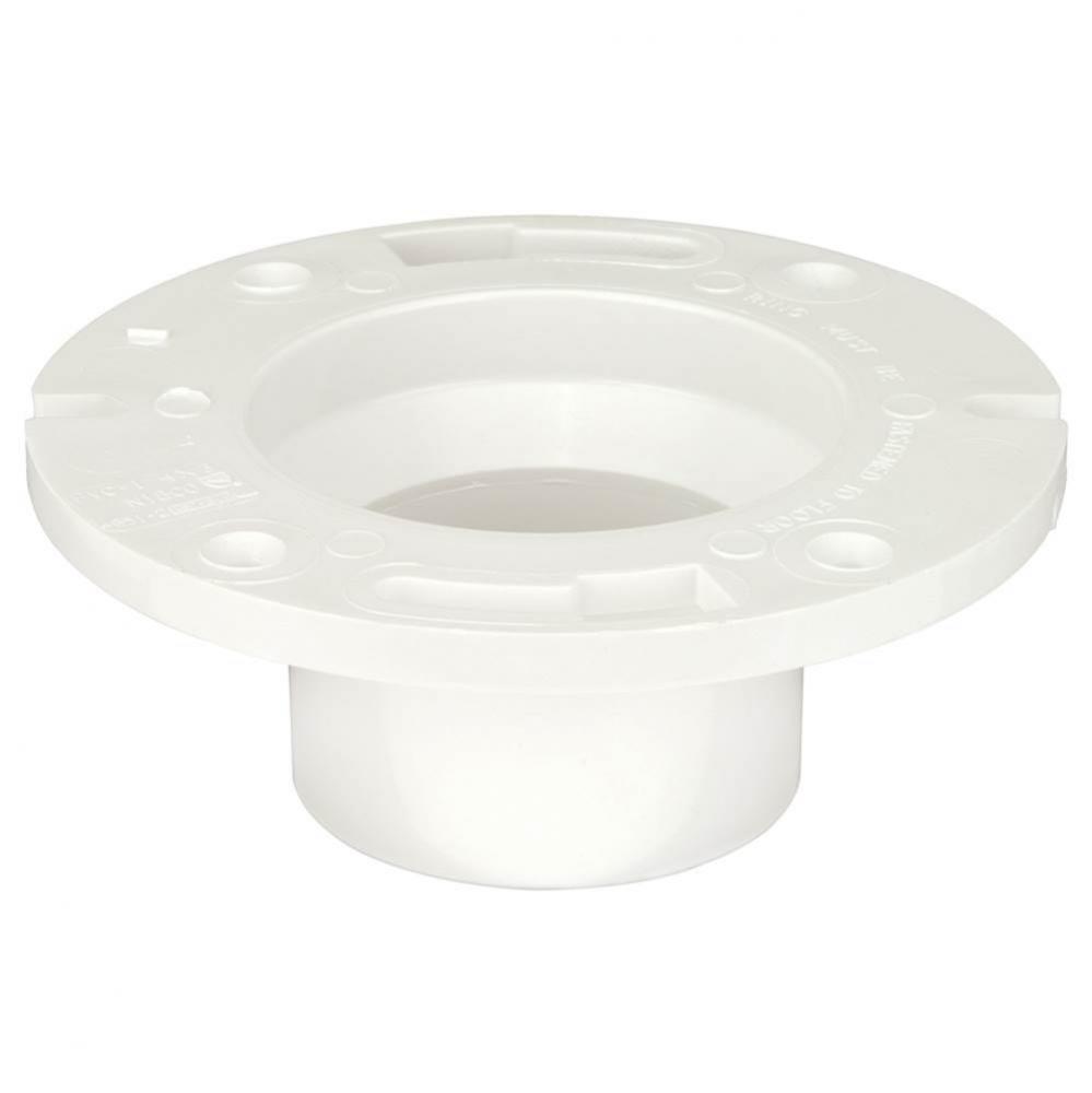 48512 4X3 SPG CLOSET FLANGE PVC