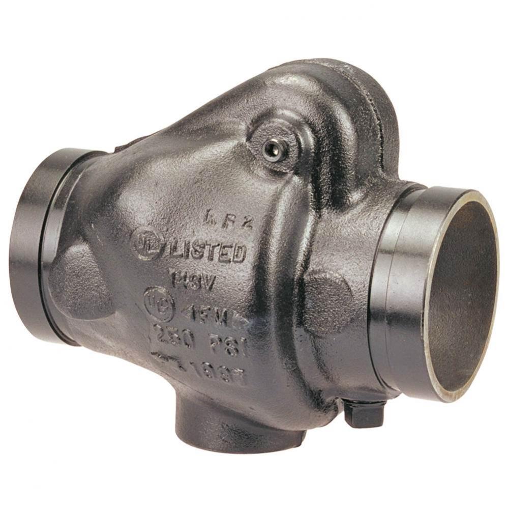 G917W  2-1/2'' GROOVED SWING CHECK VALVE
