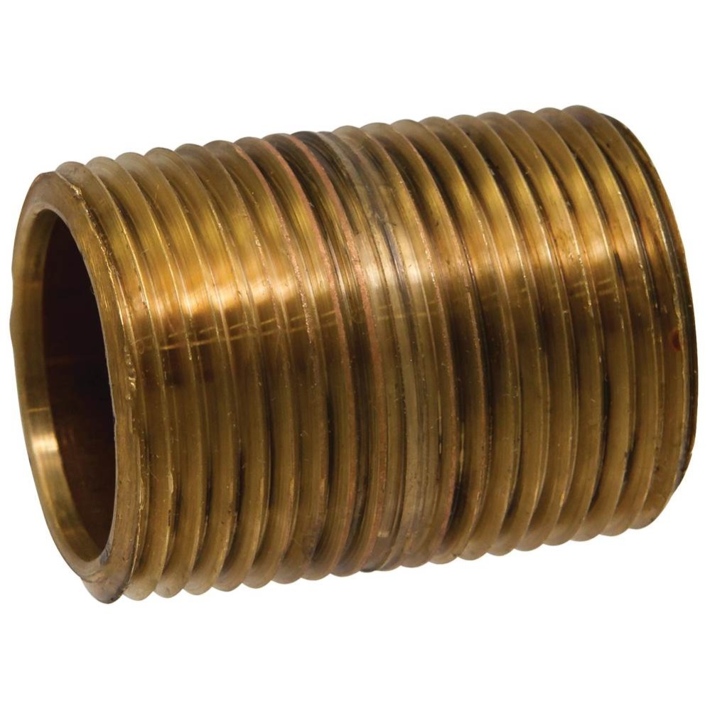 1910 2 X CL BALANCING BRS PIPE NIPPLE