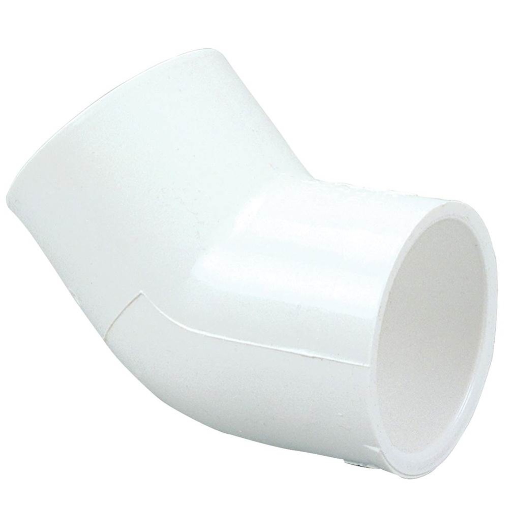 417-005 1/2 SXS 45 DEG ELL PVC 40