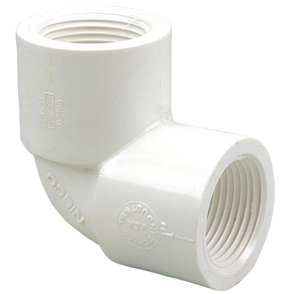 408-005 1/2 FXF 90 DEG ELL PVC 40