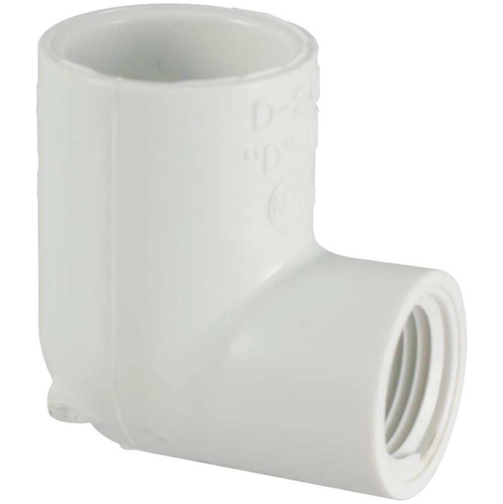 407-101 3/4X1/2 SXF RED 90 ELL PVC 40