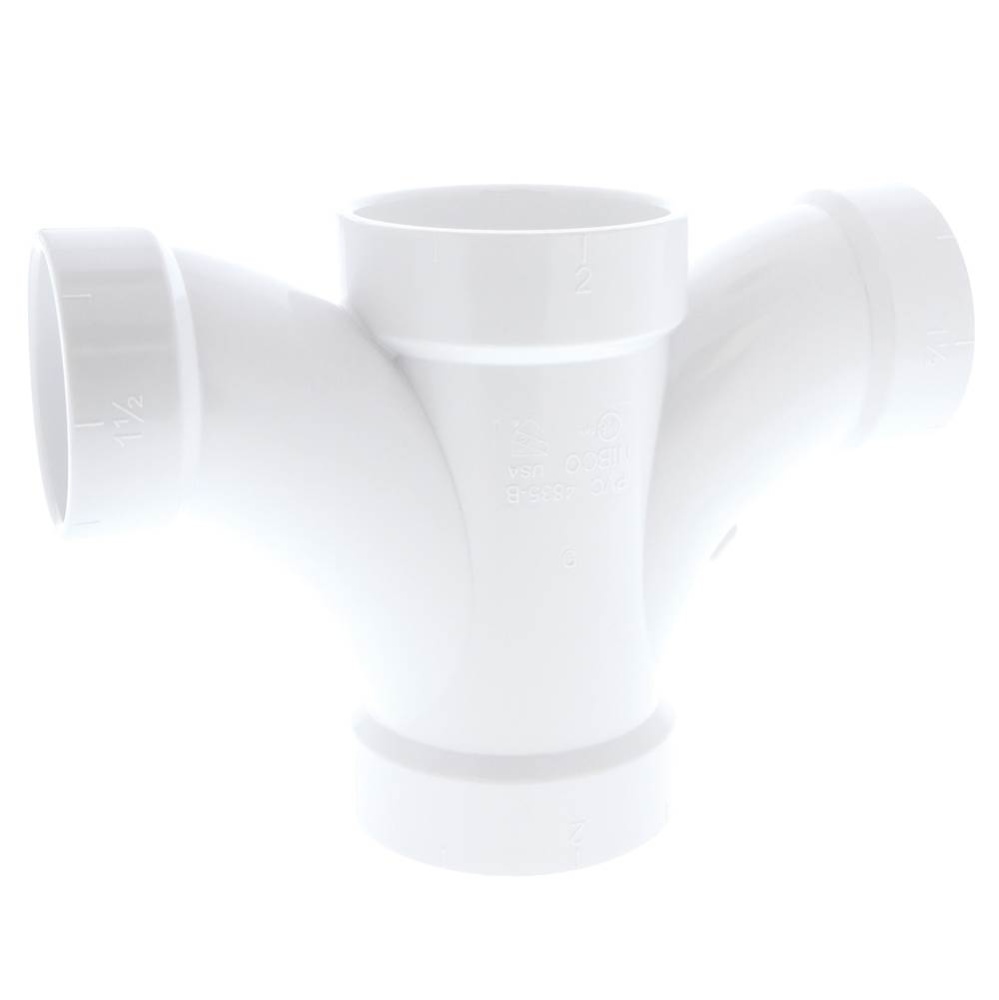 4835Br 2X2X11/2X11/2 Hub Dbl Fix Tee Pv