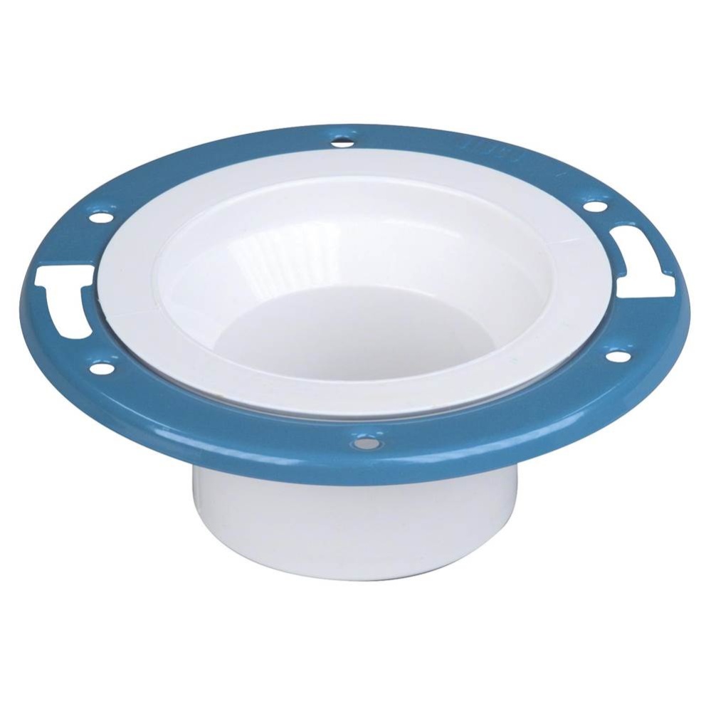 48512A 4 Spg Ftg Adj Closet Flange Pvc