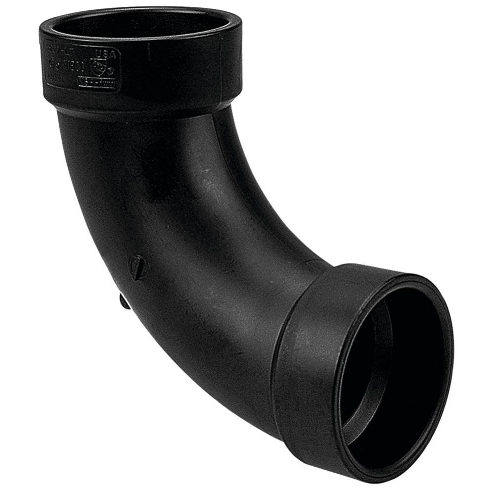 5807-Lt 11/2 Hxh 90 Long Turn Elbow Abs