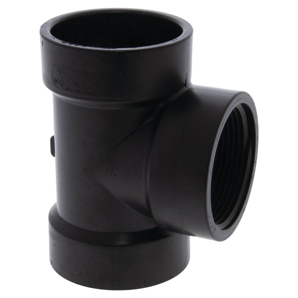 581114V 11/2 HxhxFIPt Test Tee Abs