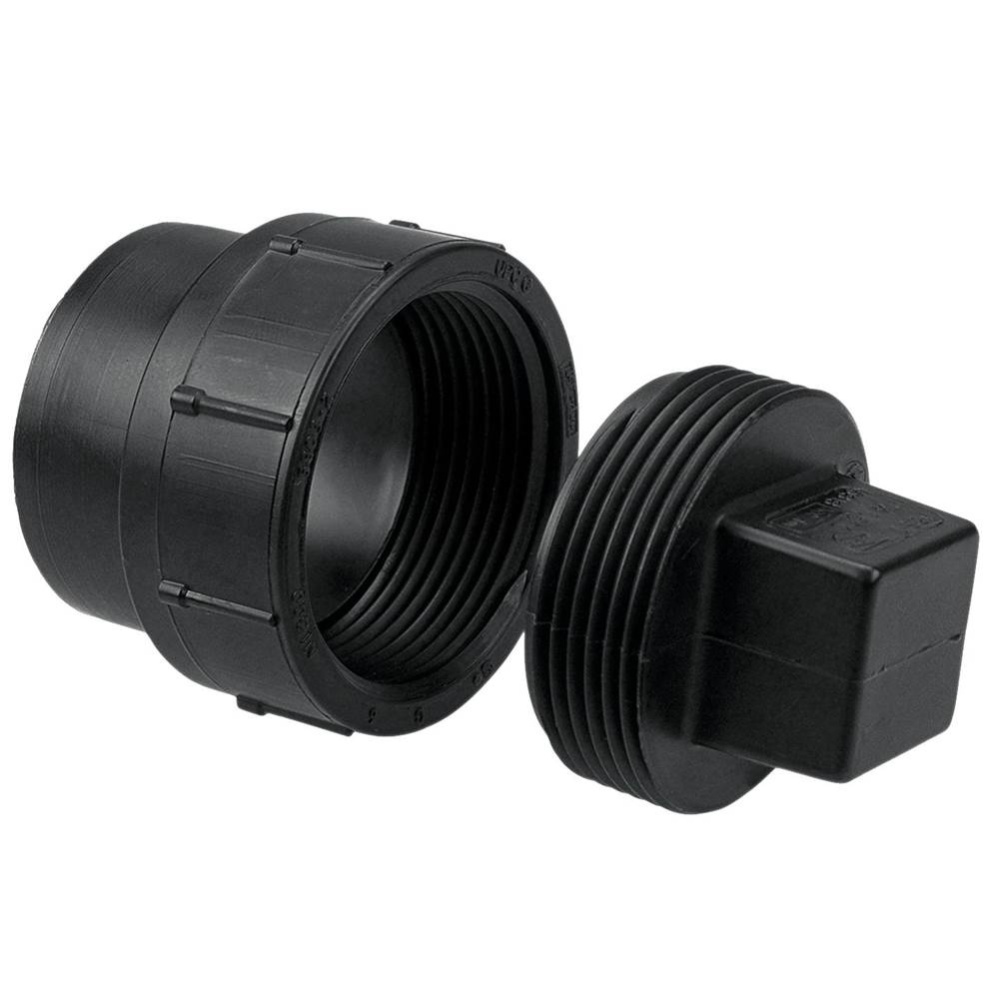 5816 11/2 SpgxCoWith Plug Cleanout Abs