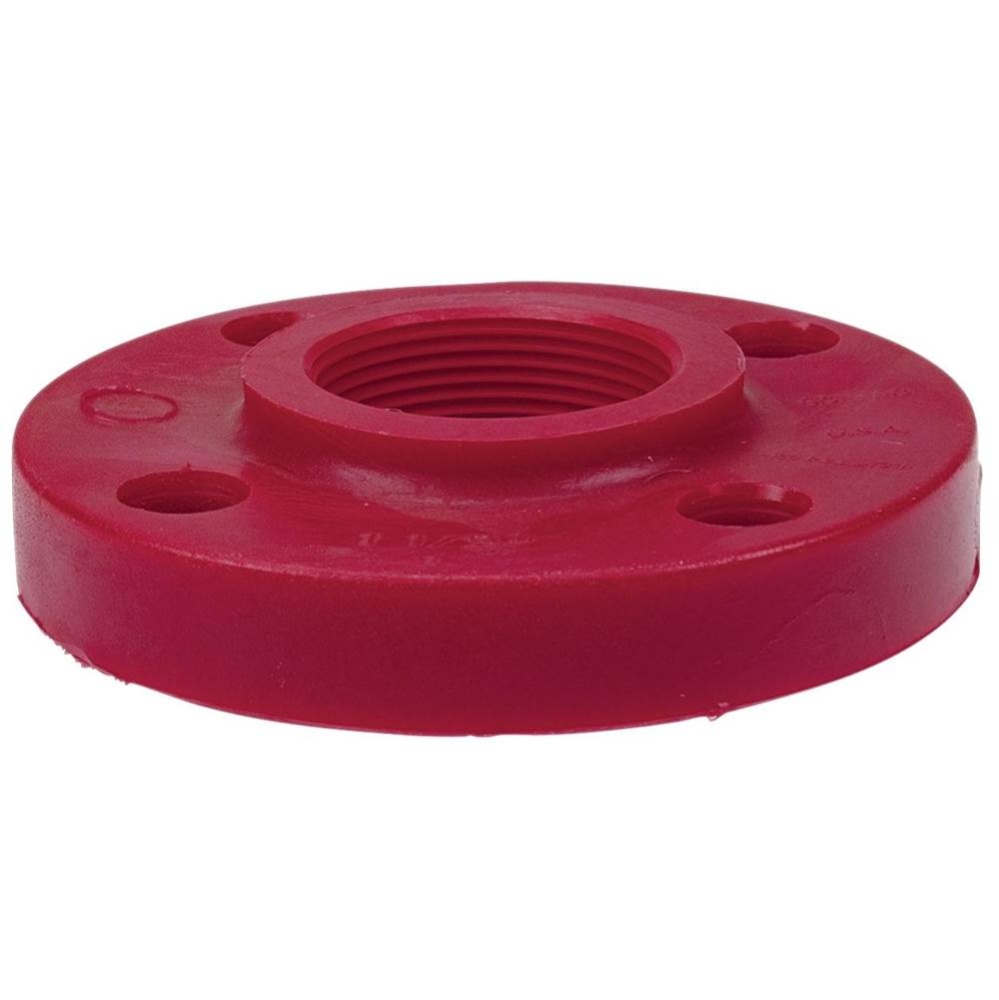 6551-H3 2 THD HD FLG PVDF