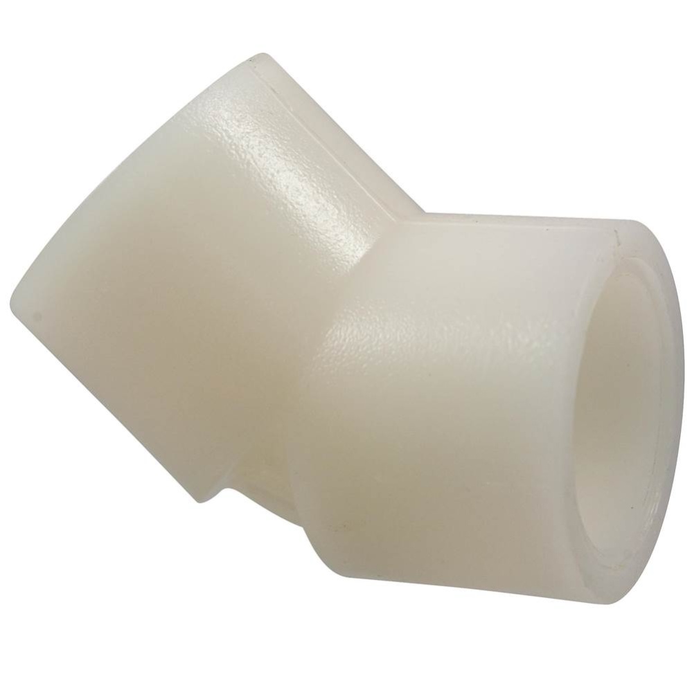 6606 3'' SOC 45 ELL NAT PVDF