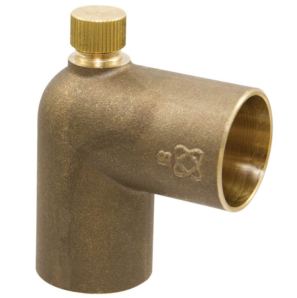 705D-LF 1 CXC 90 VENT ELBOW W/CAP CAST