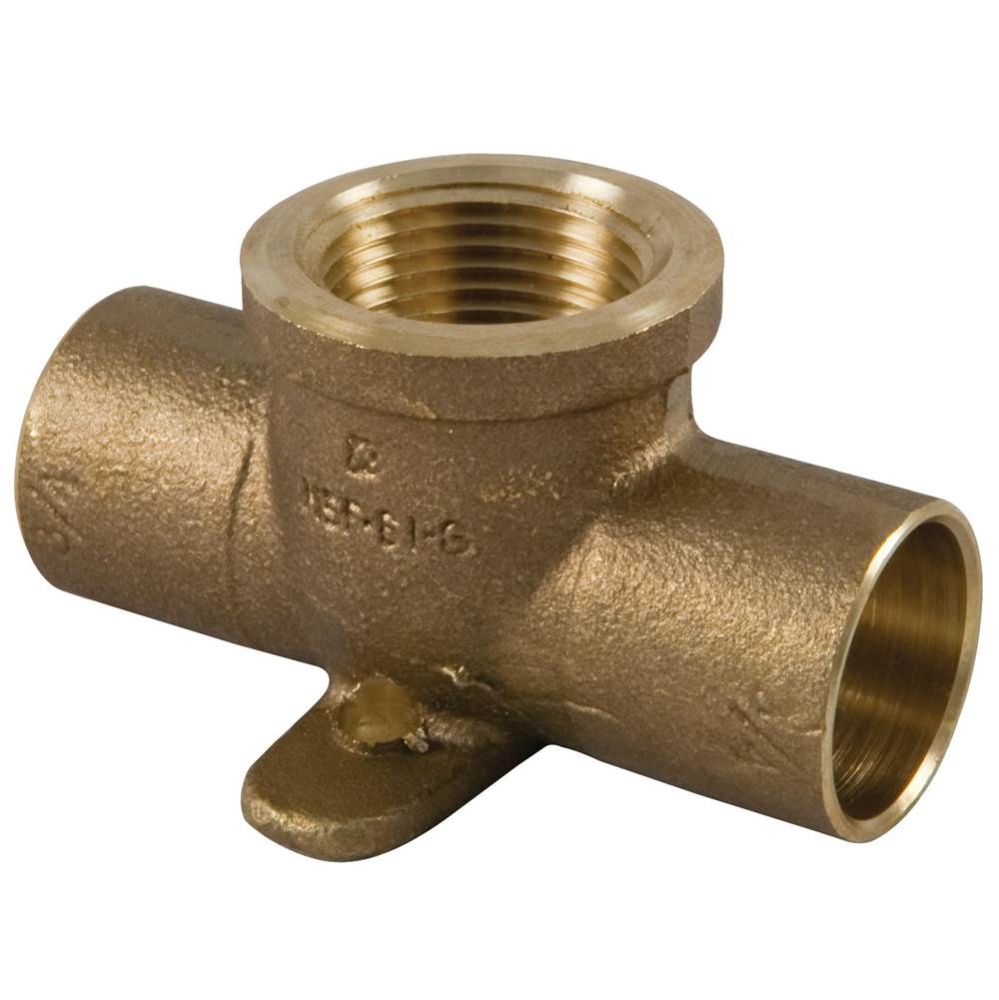 712-5-LF 3/4 CXCXF DROP TEE CAST