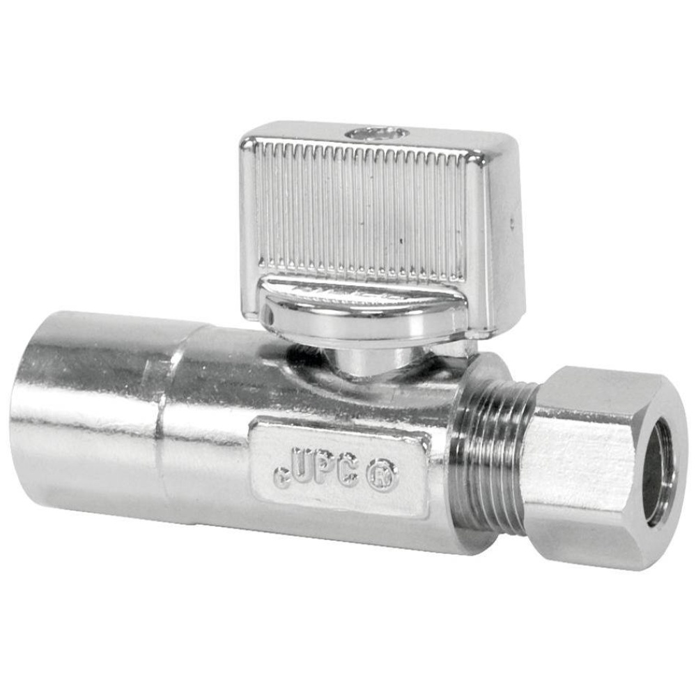 7120-LF STRAIGHT SUPPLY STOP 1/2CX3/8OD