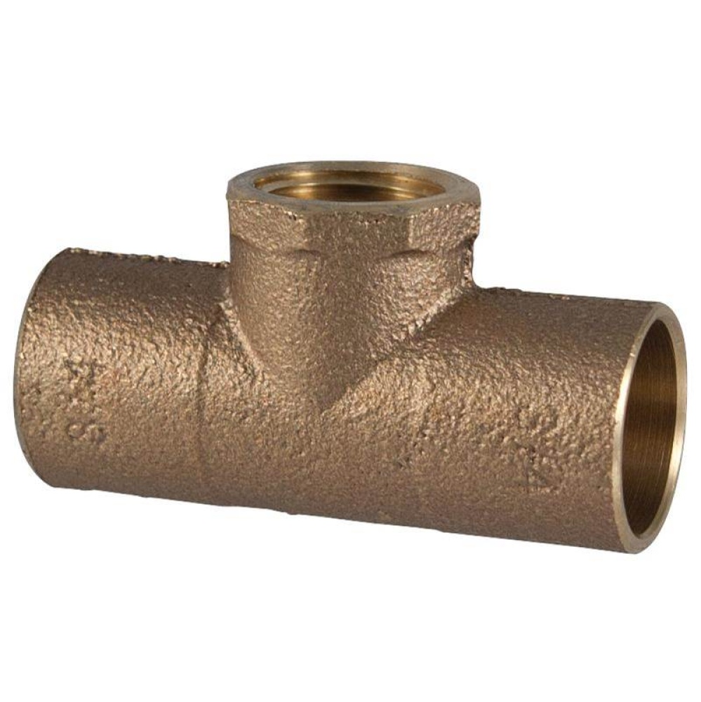 712R-Lf 3/4X3/4X1/2 CxCxf Tee Forged