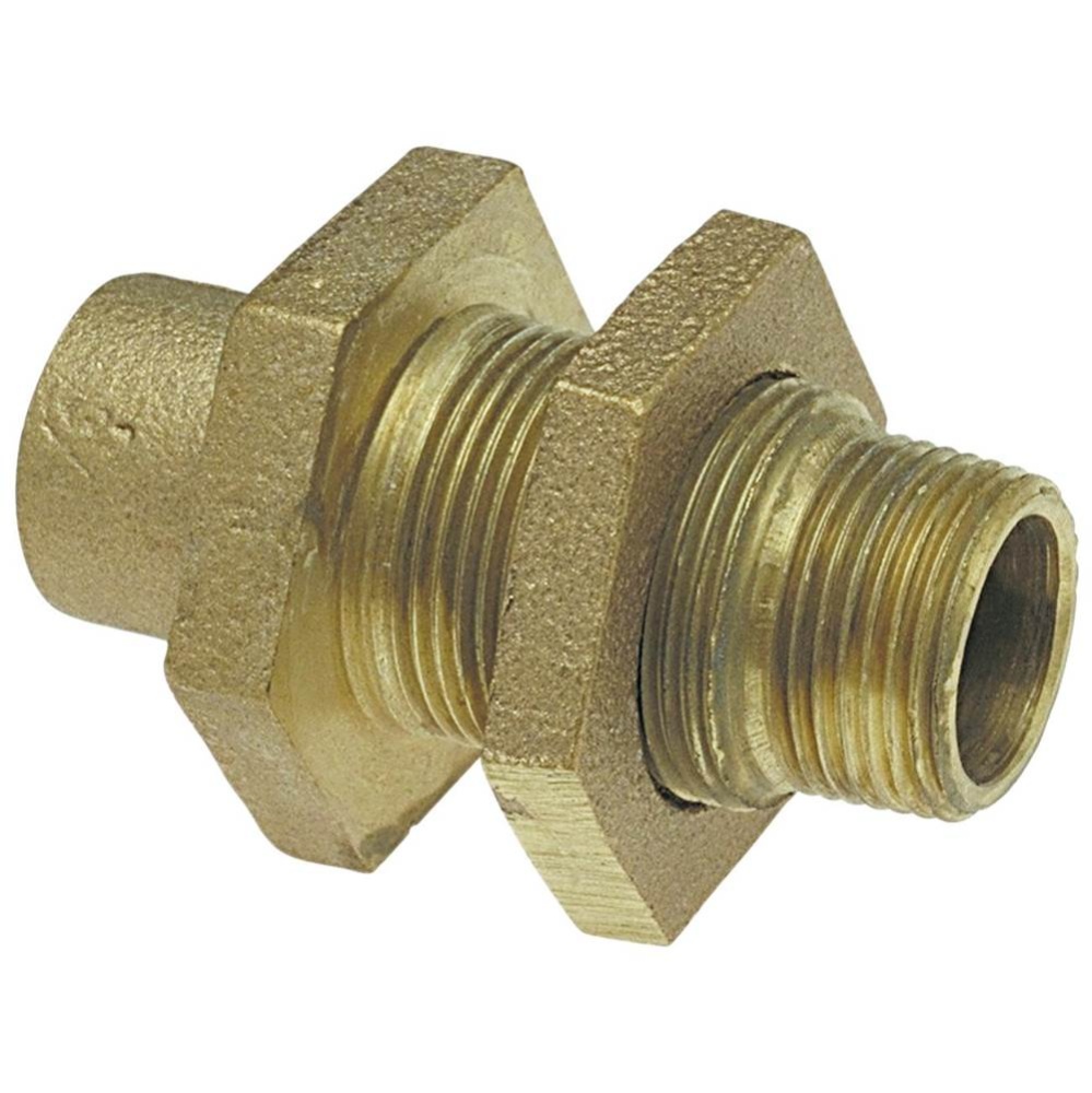 7504 3/4 Cxm Bulkhead Ftg Cast