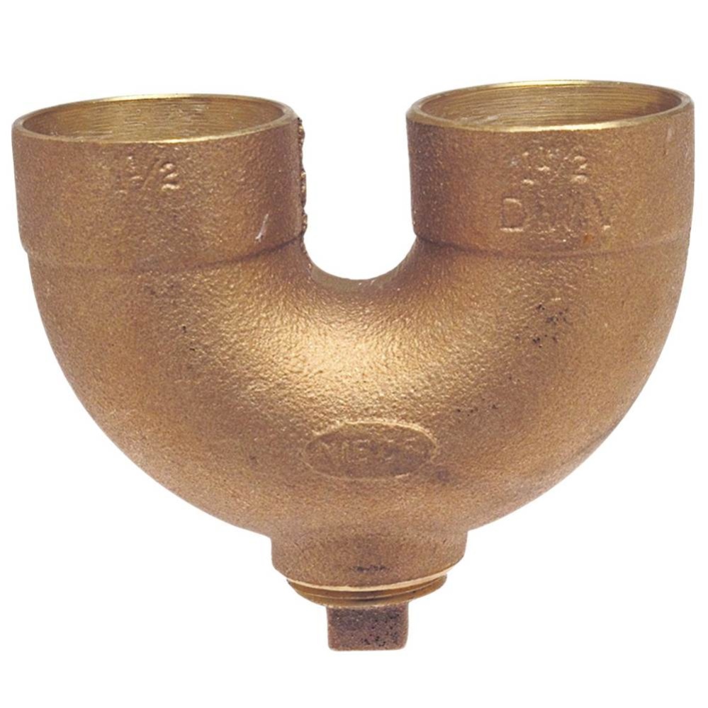 878 2 CxCxC/OWith Plug Dwv Return Bend Cast