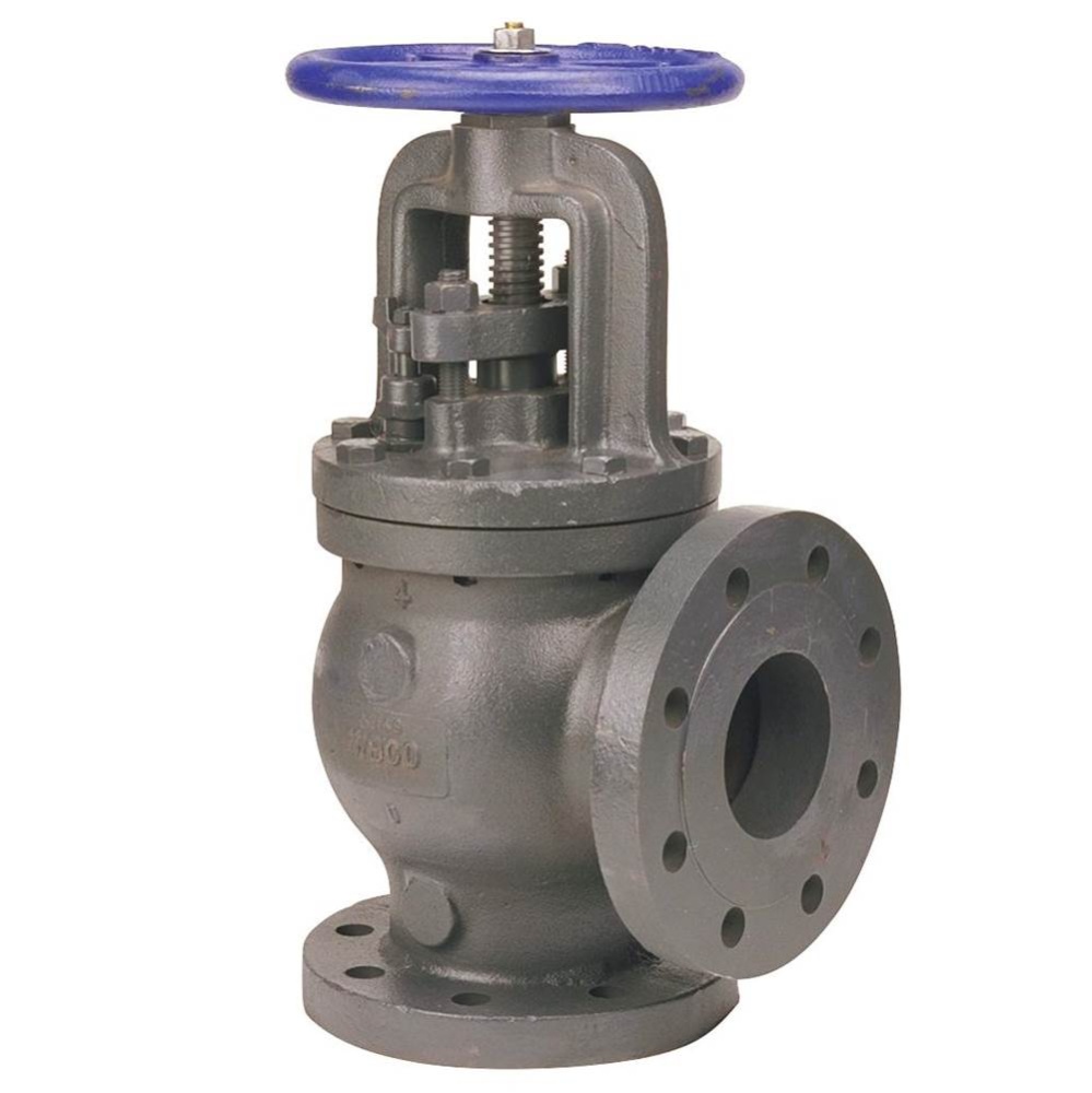 F869Y 21/2 Flg Angle Cast Iron