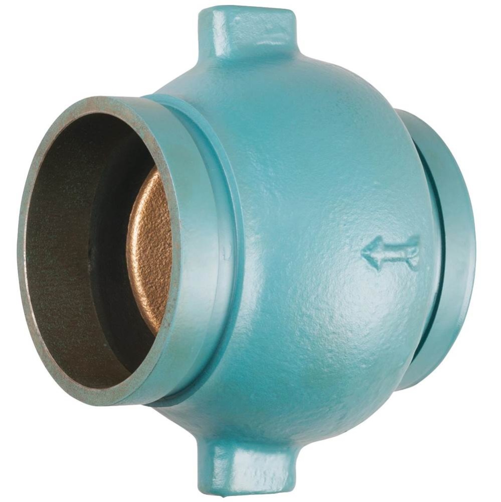 KG900W-LF 2-1/2 GROOVED UL/FM DBL DISC CK