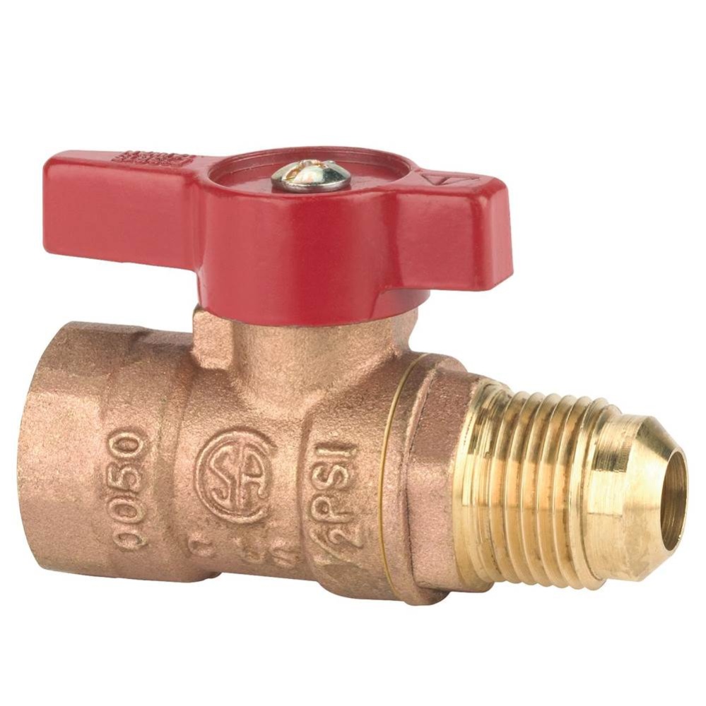 GBVA 1/2 FL X 1/2 FIP GAS BV W/LEVER HDL