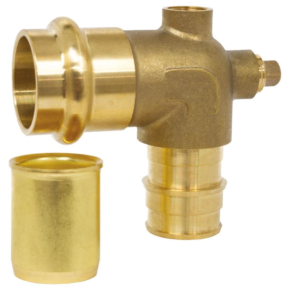 3/4 PRS X F1960 LF BR DUAL VENT ELBOW