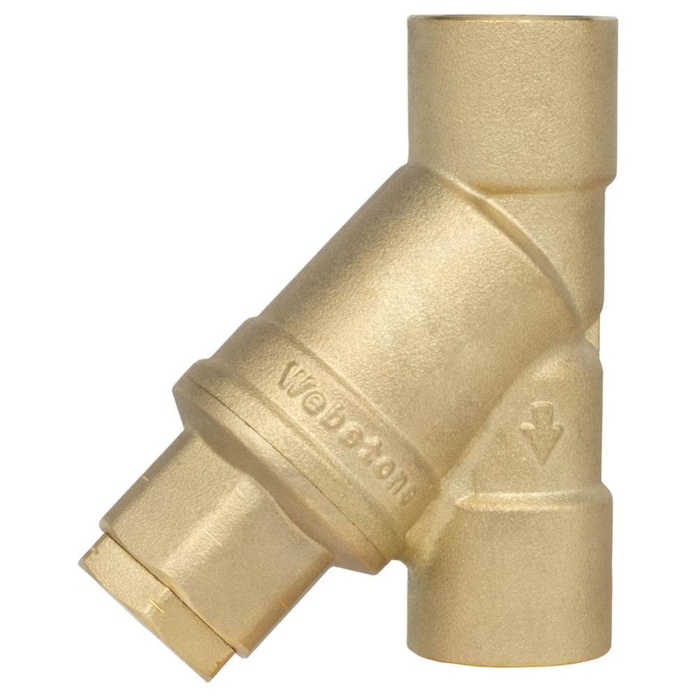 1/2 SWT LF DZR BR Y-STRAINER