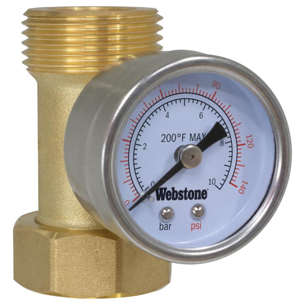 1 GFU x GMT PRSR GAUGE FTG (140PSI)