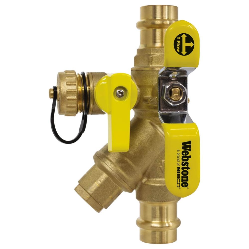 1/2 PRS Lf Dzr Br Ball Drn Strainer