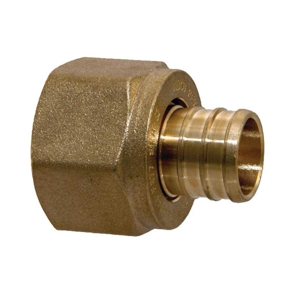 NP26PS-LF 1/2 PEX BRONZE FAUCET ADAPTER