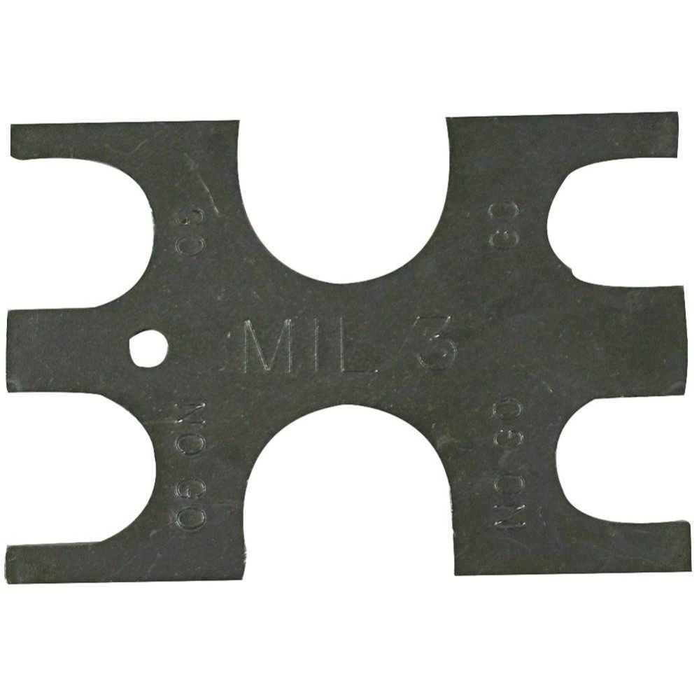 NP34GNG 3/8, 1/2, 3/4, 1 GO/NO GO GAUGE