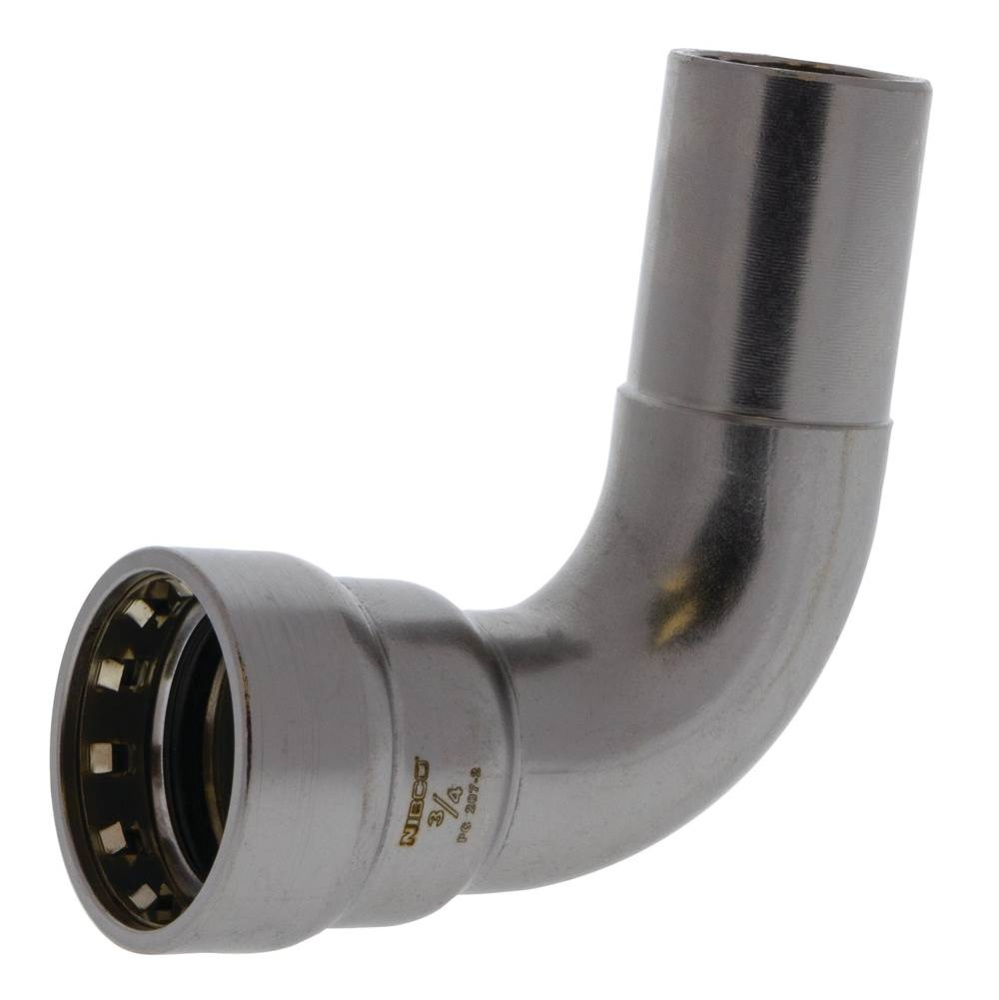 PC207-2 1/2 FTG X PRS 90 ELBOW, CBN STL