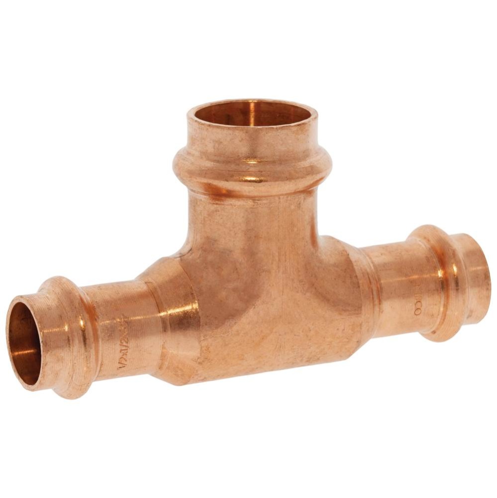 PC611 1/2 X 1/2 X 3/4 PRESS TEE LD