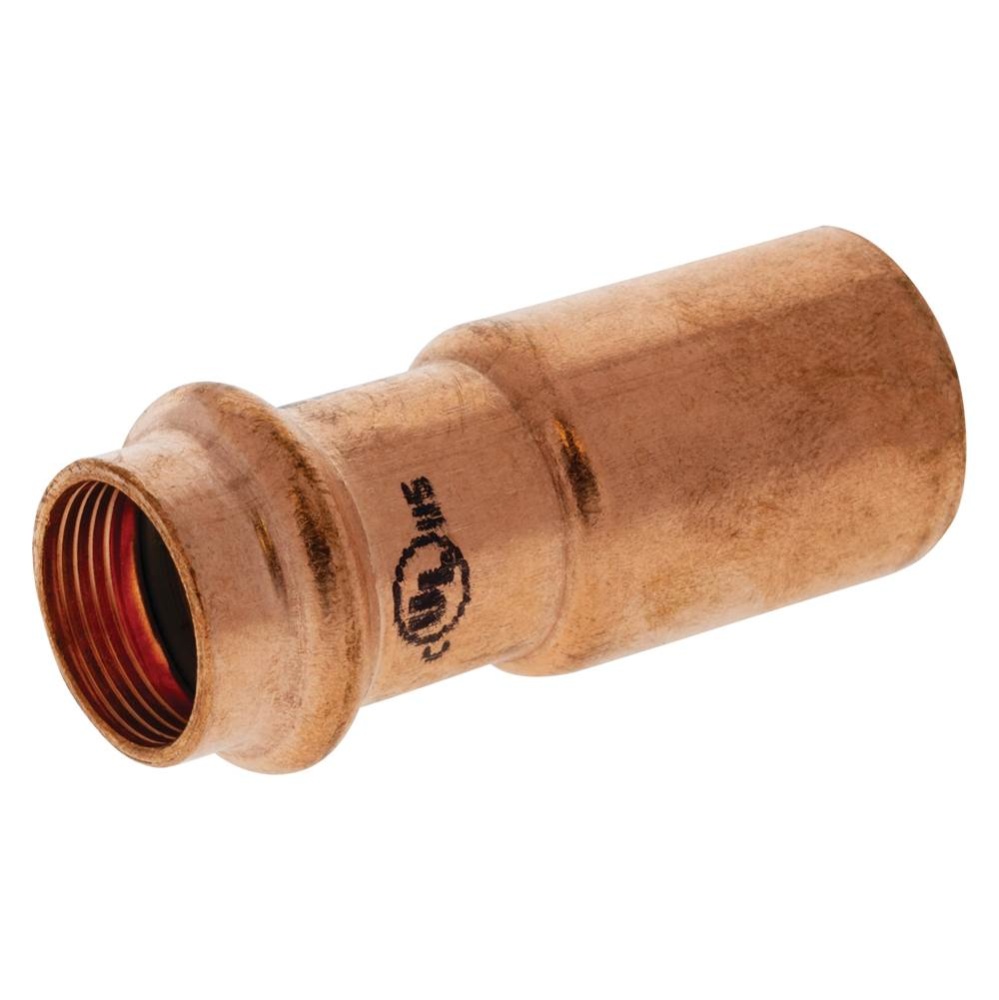 PC9600-2 3/8 X 1/4 OD FTG X PRESS RED