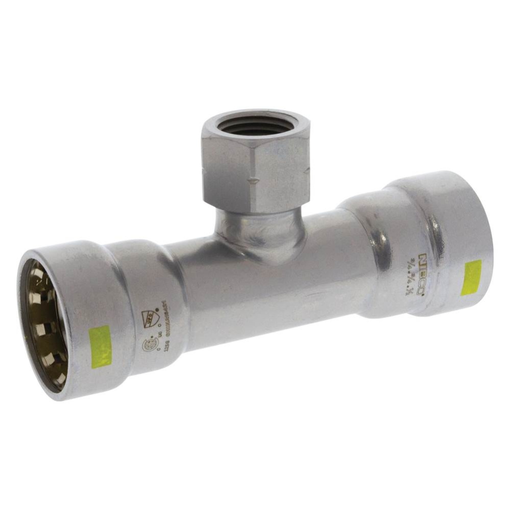 Pch212 3/4X3/4X1/2 PRSxPRSxf Tee,Cbn Stl