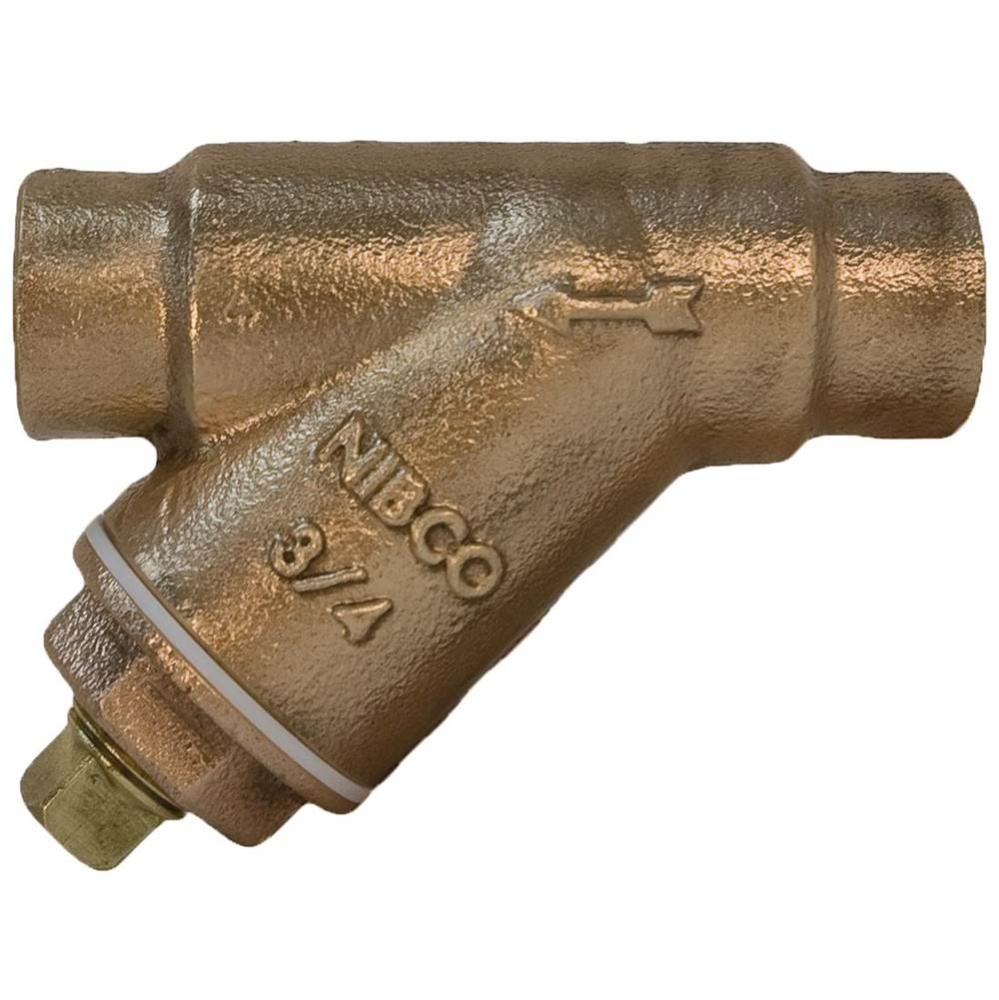 S222A 1 1/4 PERF SS W/PLUG BRZ STRNR