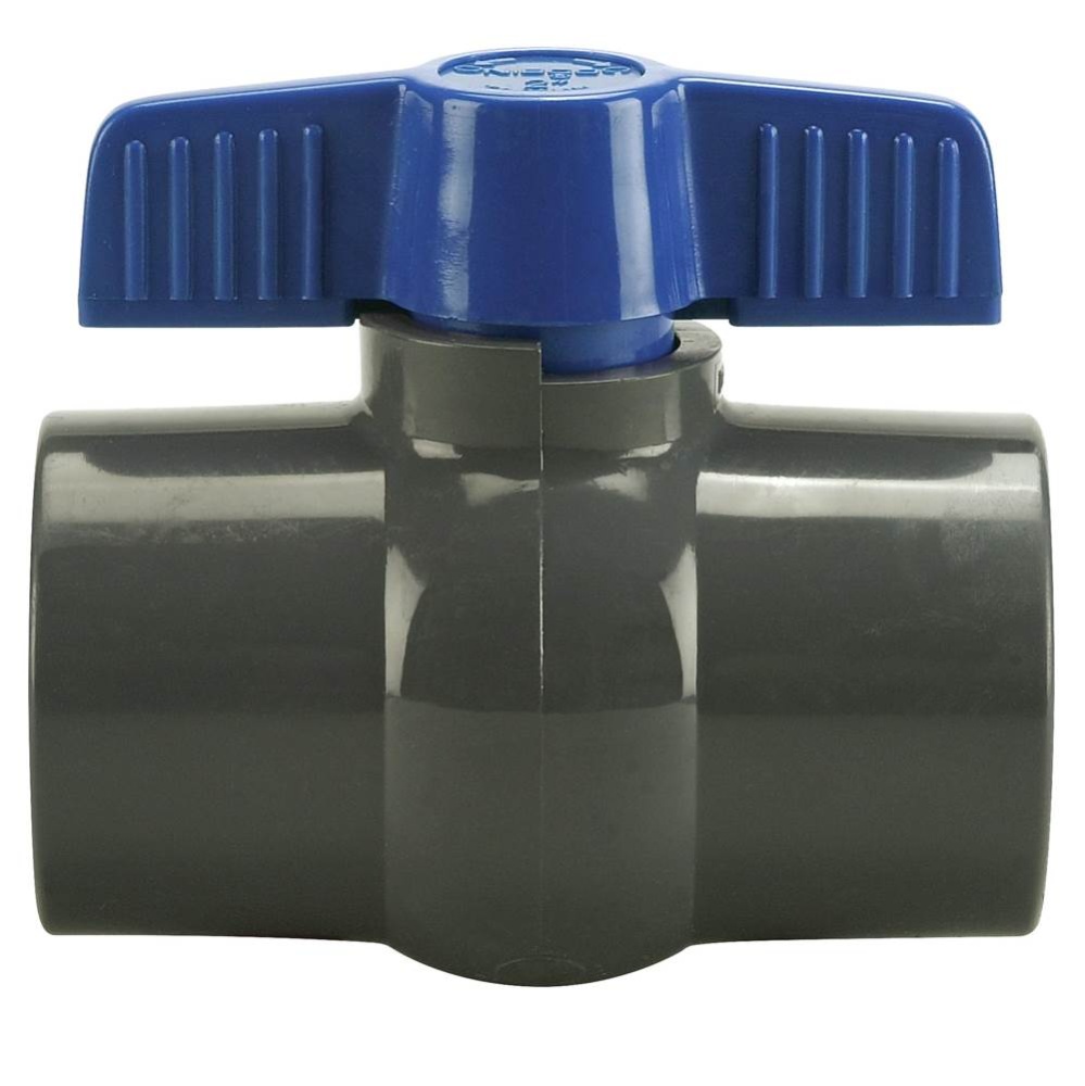 S45CE-E 1/2 SOC PVC BALL VALVE