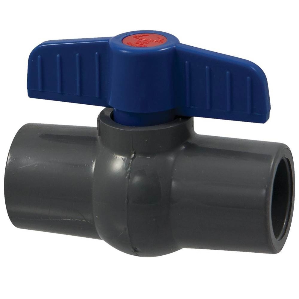 S45CE-V 1/2 SOC PVC BALL VALVE