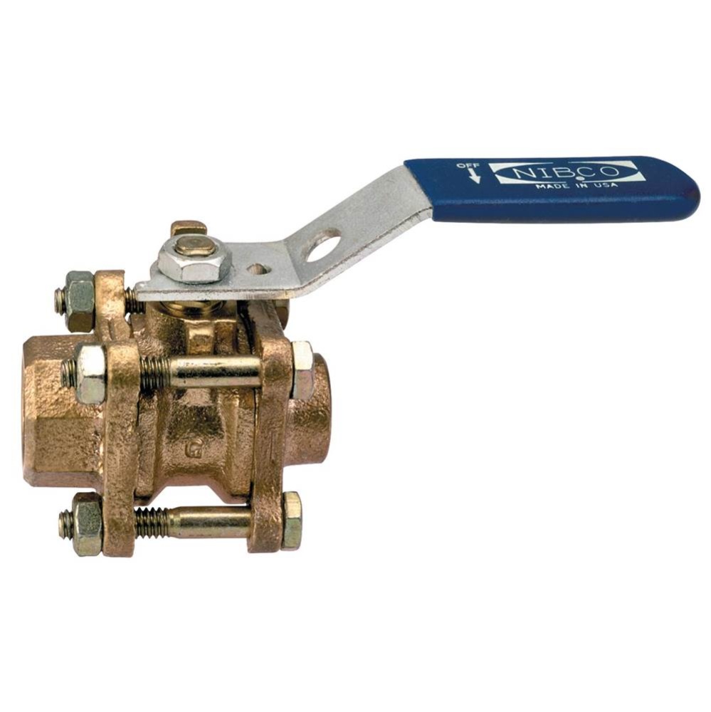 TS595Y 2 THD/SOL FULL PORT BRZ BALL