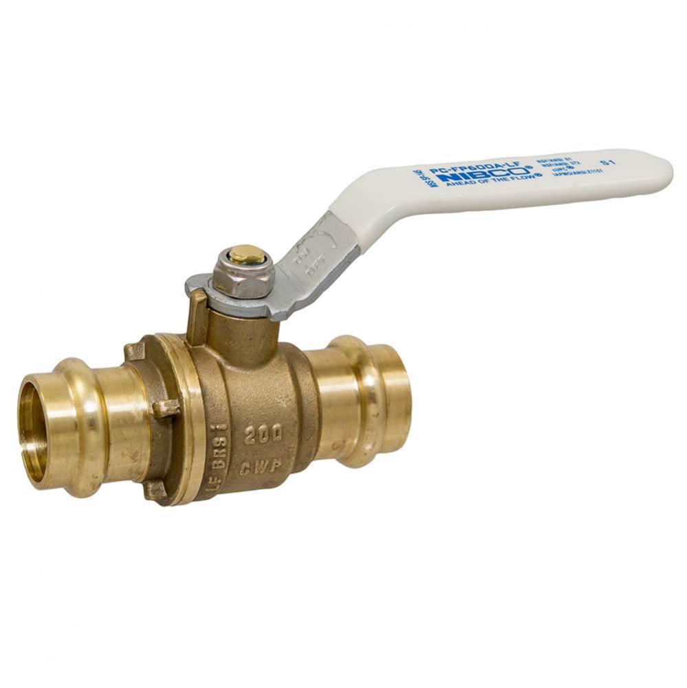 PC-FP600A-LF 2 PRESS BALL VALVE PXP PN