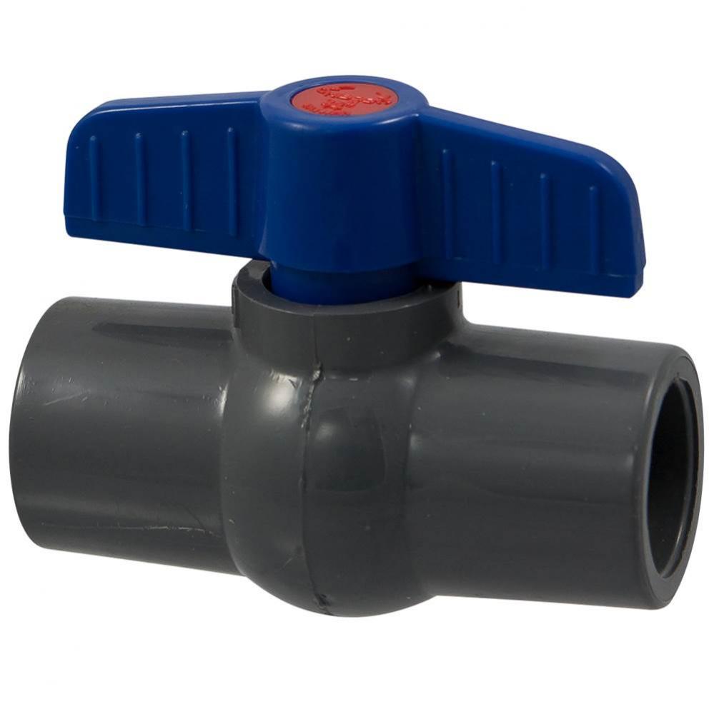 S45CE-E 2 SOC PVC BALL VALVE