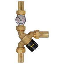 Nibco H-75274W-Y-TG - 1 Swt Y-Tmv With Ck & Temp Gauge - 176 Max