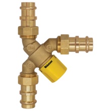 Nibco H-78204W-Y - 1 PRS Lf Br Y-Tmv With Ck