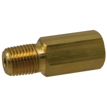 Nibco NMMA14 - 1904 1/4 X 1.75 AIR VENT EXT MPT DZR BRS