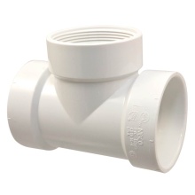 Nibco K113090 - 481114V 4 HxhxFIPt Test Tee Pvc