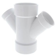 Nibco K265800 - 4834R 3X3X2X2 Hub 45 Double Wye Pvc