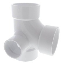 Nibco K495350 - 4871 3X3X3X2 Hub Tee With 90 Left In Pvc