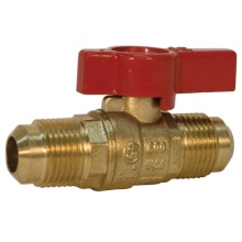 Nibco N012416 - GBVA 1/2FLX1/2FL CSA GAS BV W/LEVER HDLE