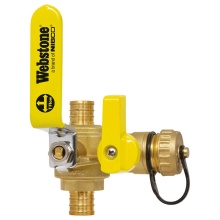 Nibco H-10617W - 2 F1807 PEX LF BALL DRAIN